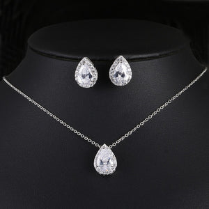 Water Drop Crystal Set