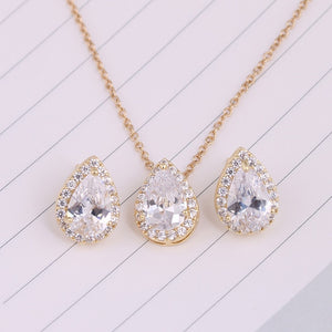 Water Drop Crystal Set