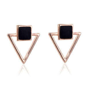 Statement Triangle Earrings